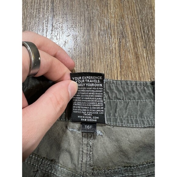 Kuhl Ramblr Outdoor Hiking Cargo Shorts Men’s Size 32 Vintage Patina Dye *Read - Picture 6 of 11